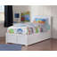 Lit plateforme avec lit gigogne en bois massif et manufacturé Lempley-1219022105-1219022104