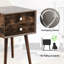 Islandia 40 cm W Bedside Table-1593361105