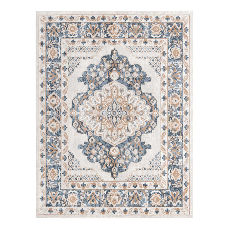 Oriental Indoor Rug, Rectangle 7'10" x 10'
