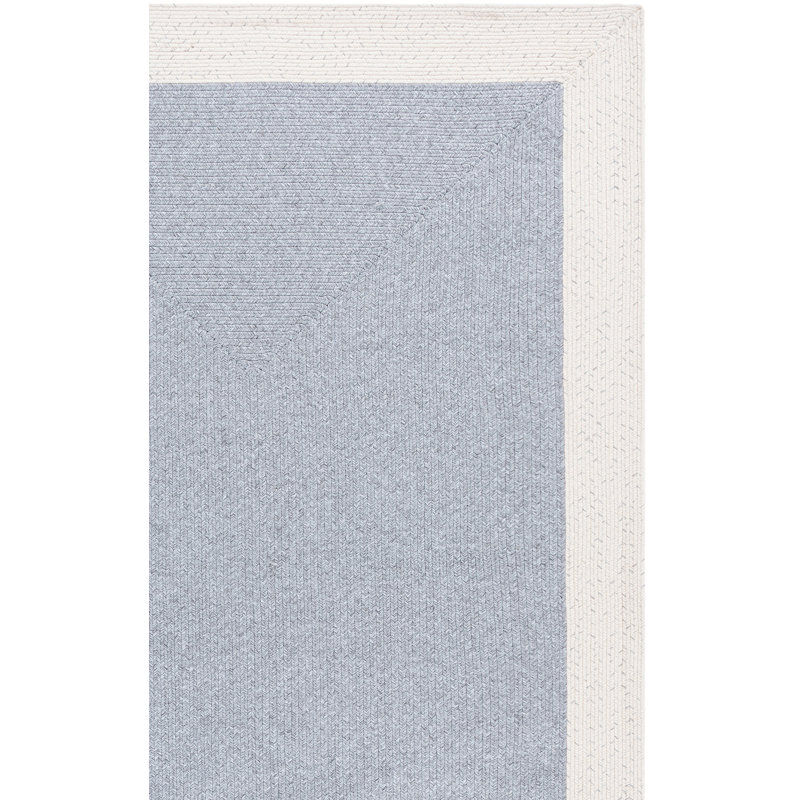 Braided 281 Hand Woven Performance Machine Washable No Pattern Rug, Rectangle 6' x 9'