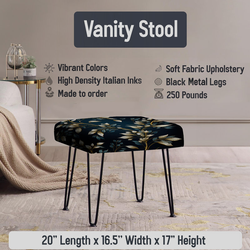 Repose-pieds rectangulaire en marbre doré doré et noir opulence de luxe