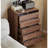 Walnut Drawer Storage Cabinet