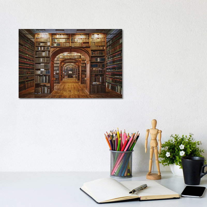 Upper Lausitzian Library Of Sciences by Patrick Aurednik - Wrapped Canvas Gallery-Wrapped Canvas Giclée