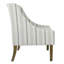Fauteuil d'appoint incurvé moderne Ashland -23352666