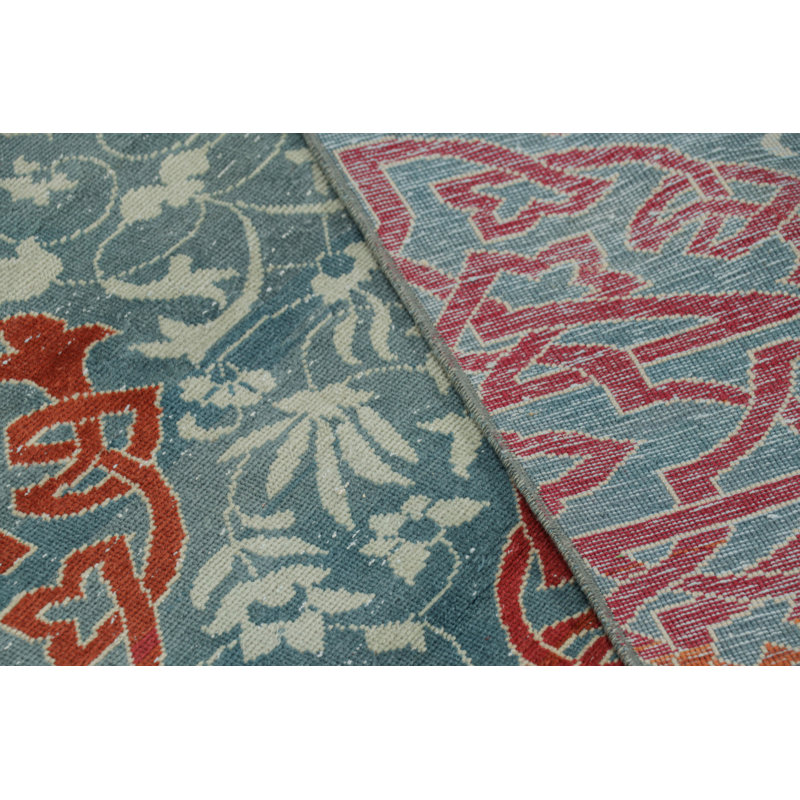 One-of-a-Kind 3'3”x7'3” Hand Knotted Area Rug