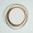 Ansley Round Metal Modern Wall Mirror-1515519312