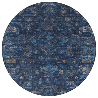 Machine Washable Indoor/Outdoor Hashlamoun ACN2322 Global Rug