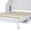 Grand lit escamotable mural avec placard-107255721