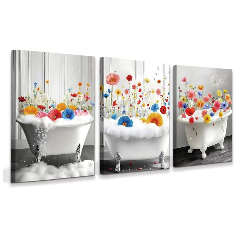 3 Piece Wrapped Canvas Print