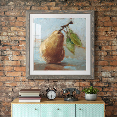 Impressionist Fruit Study II - reproduction encadrée de qualité supérieure - prête à être accrochée