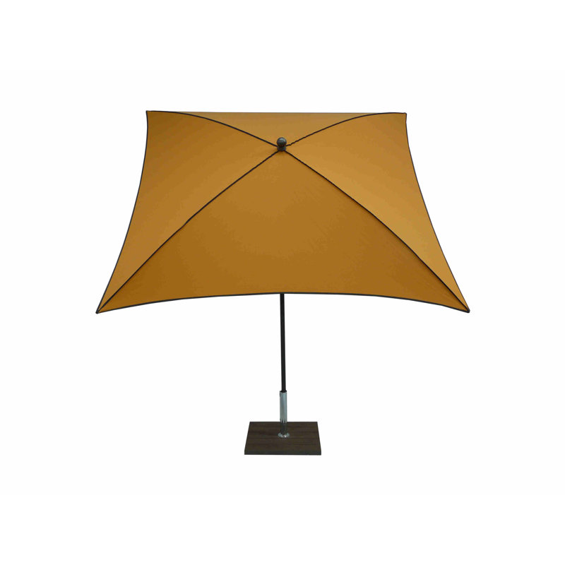 Milas 200cm Market Parasol, Corn