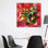 Golden Bow - reproduction d'art murale - toile tendue