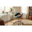 Tabouret de laboratoire réglable en hauteur en cuir PU-1874568344