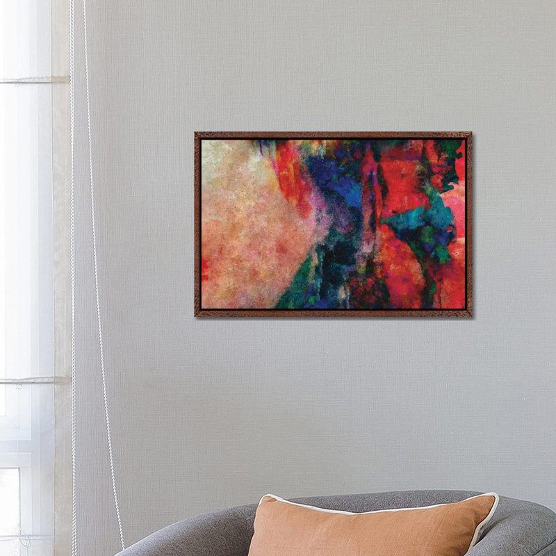 Dreams by Maximiliano Casal - Print on Canvas, 45.72cm H x 66.04cm W x 3.81cm D, Classic Brown Wood Framed