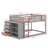 Bunk Bed With 4 Drawers And 3 Shelves-131869812