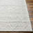 Rectangle Rozalinta Chevron Polyester/Wool Area Rug in Gray-813509259