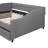 Upholstered Daybed with Two Drawers, Wood Slat Support, Comfortable and Stylish Design-1159242064