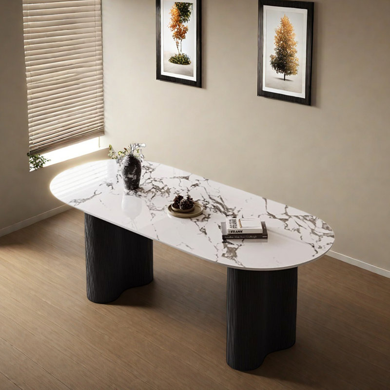 Table de salle à manger Modern, H 29,52 po x L 55,11 po x l 31,49 po