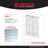 UKD01 66 to 72 in. x 72 in. H Frameless Double Sliding Shower Door with 3/8 in. (10mm) Clear Glass -120280485-122741026