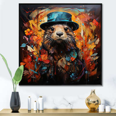 Autumn Wonders I - animaux, art mural