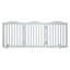 Barrière pour animaux pliable en bois pour chien, 3 panneaux-892482925