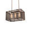 Luminaire suspendu à 3 lumières Kitzi Golpe, l 32 po