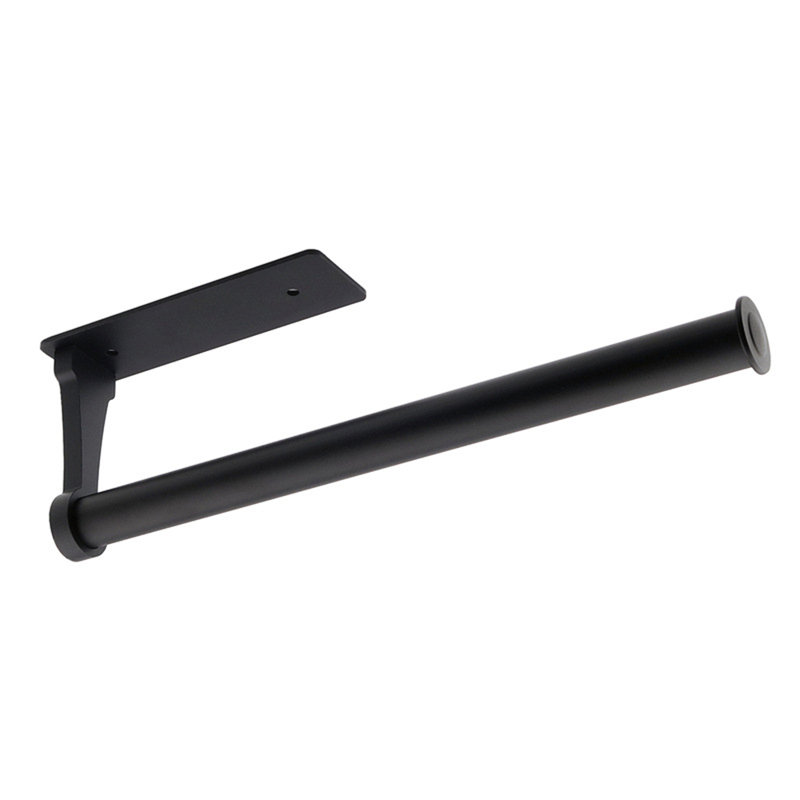 Wall Mounted Toilet Paper Holder, Black