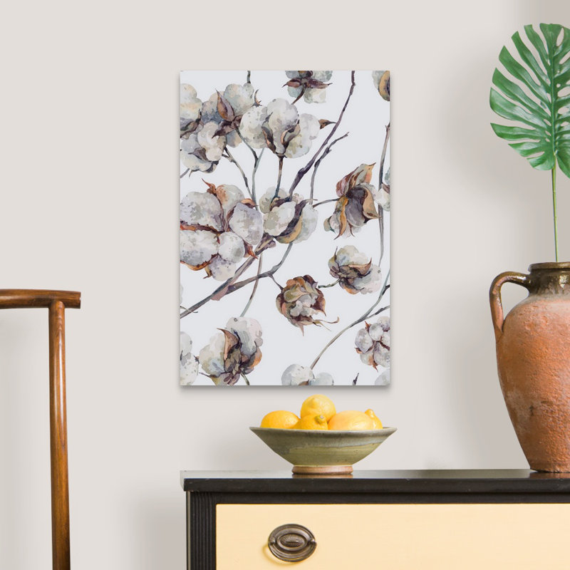 Reproduction d’art sur toile, "Cotton II" par Incadd, Toile tendue, H 24 po x l 16 po x P 1,25 po