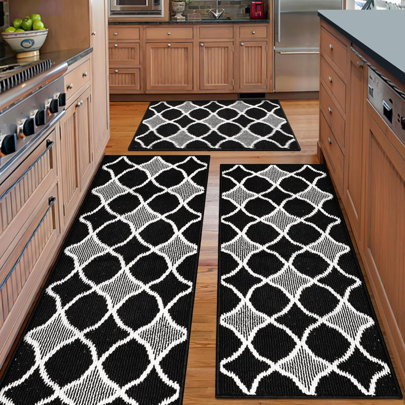 Kitchen rug, Black