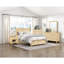 Commode 7 tiroirs avec miroir Natural