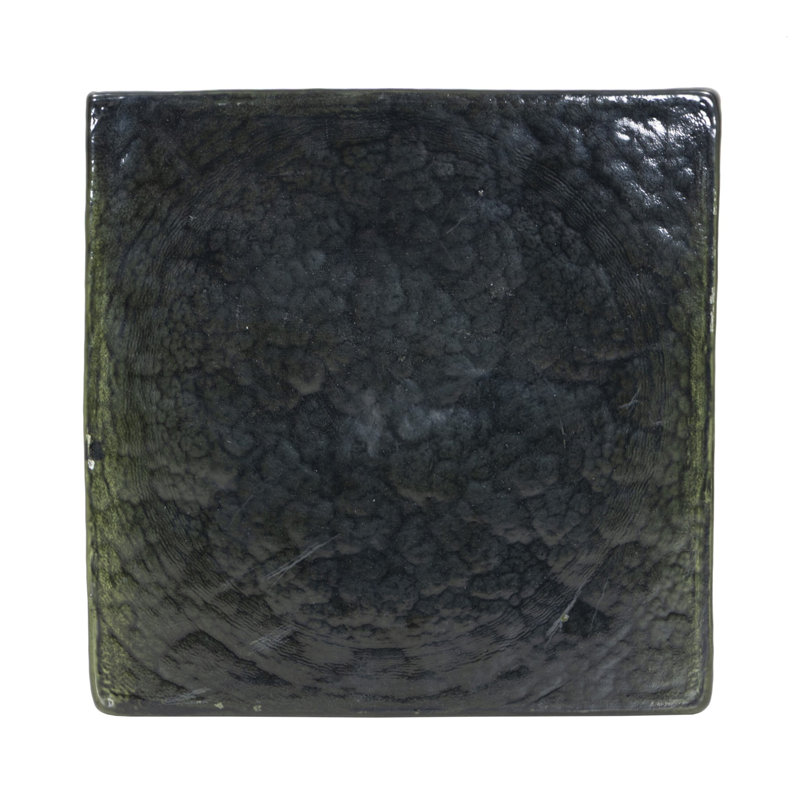 Dalston Glass Nesting End Table, Moss Cast Glass