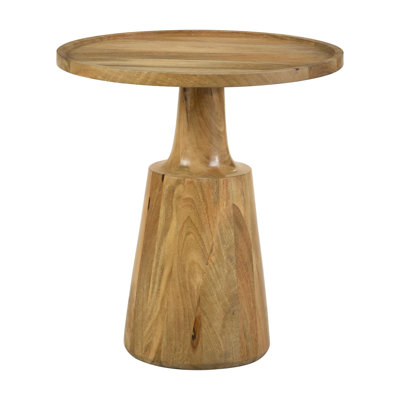 Granit 24.5'' Tall Round End Table