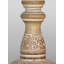 Ensemble de chandelles de table en bois 2 pièces