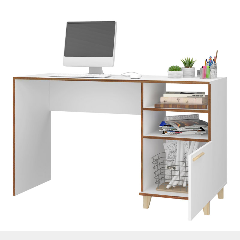 Minetta Solid Wood Base Writing Desk