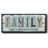 Family Where Life- Framed Canvas-132657767