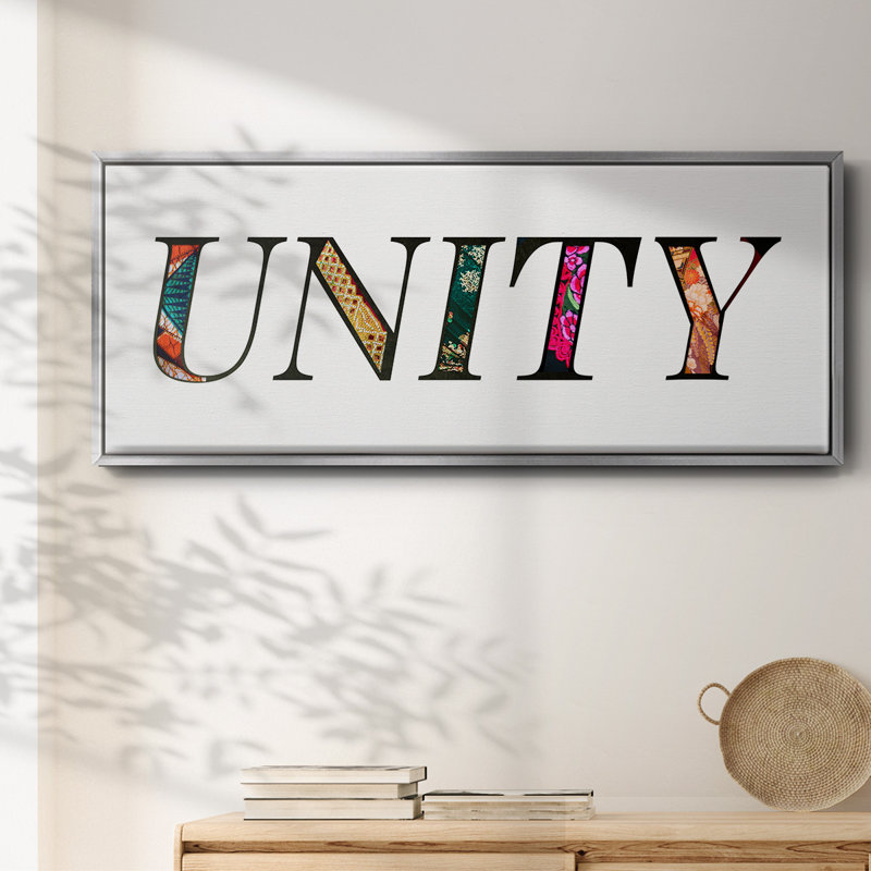 Unity - toile encadrée, H 8 po x l 20 po
