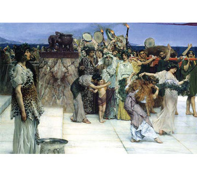 " A Consecration Of Bacchus, Detail [1] "