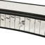 Console demi-lune à miroir en verre cannelé-192173863