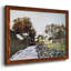 «Snow At Argenteuil», 1874, reproduction d'art sur toile-495408289-495408290