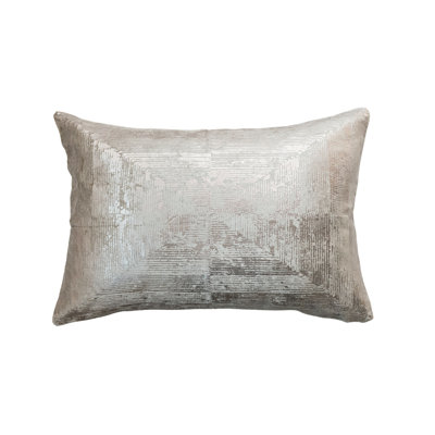 Oreiller lombaire en velours Aureate Sands