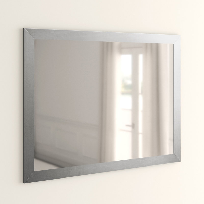 Miroir Gollu, 36 po x 48 po, Argent