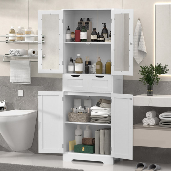 Lark Manor Amargo 66.9'' Kitchen Pantry & Reviews | Wayfair