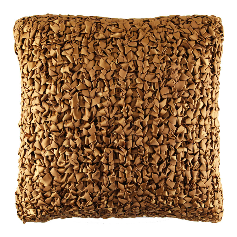 Housse et insert de coussin en tricot Ribbon, Topaze
