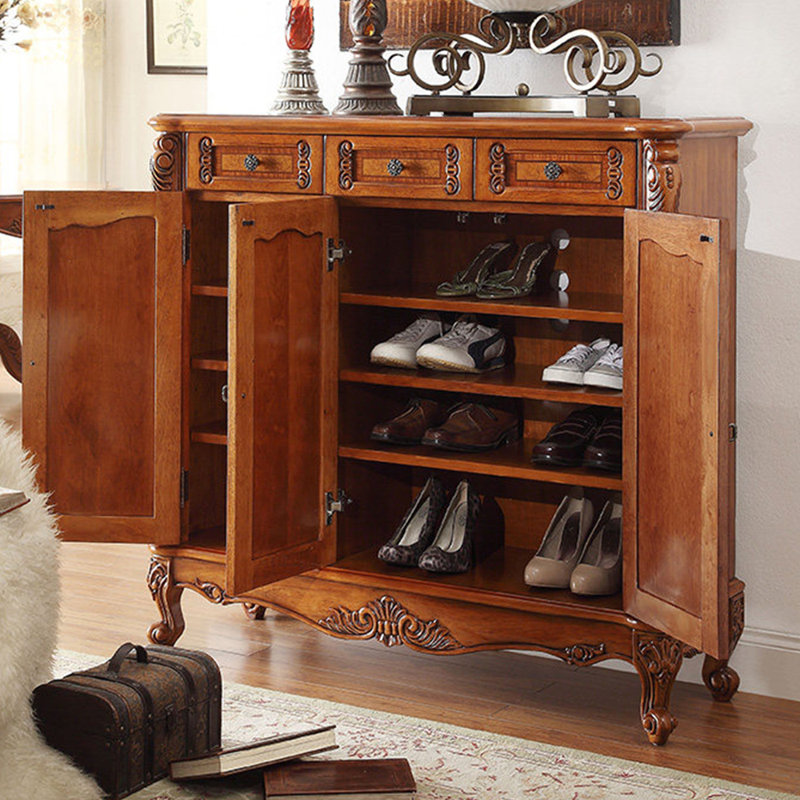 Classic and practical storage shoe cabinet