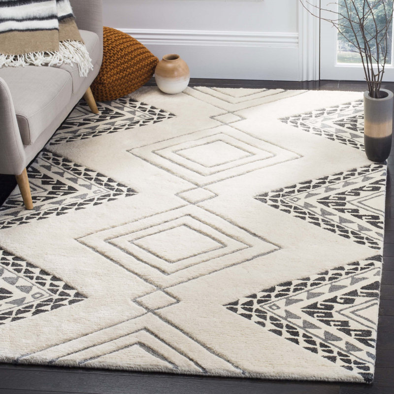 Powell Hand Tufted Performance Southwestern Rug, Rectangle 10' x 14'
