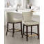 Tabouret de comptoir rembourré Blair-113051009-113051012-128617373