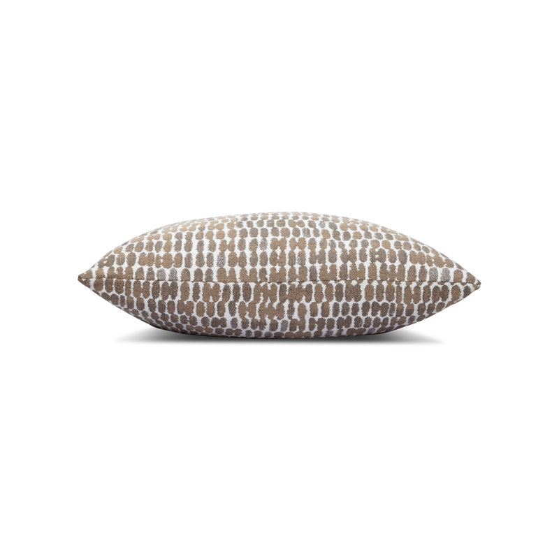Thumbprint Square Indoor/Outdoor Pillow Cover & Insert, 22"H x 22"W