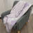 Donna Sharp Lavendar Rose Pieced Cotton Throw