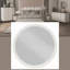 Miroir rond gris