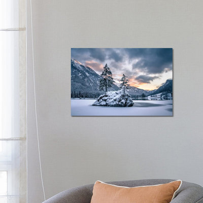 Winter Island 1 Piece Wrapped Canvas Wall Art